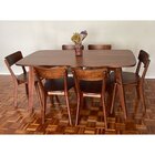 Mesa De Madeira Retrô 1,60 M X 80 Cm | Coleção Scandian Amend